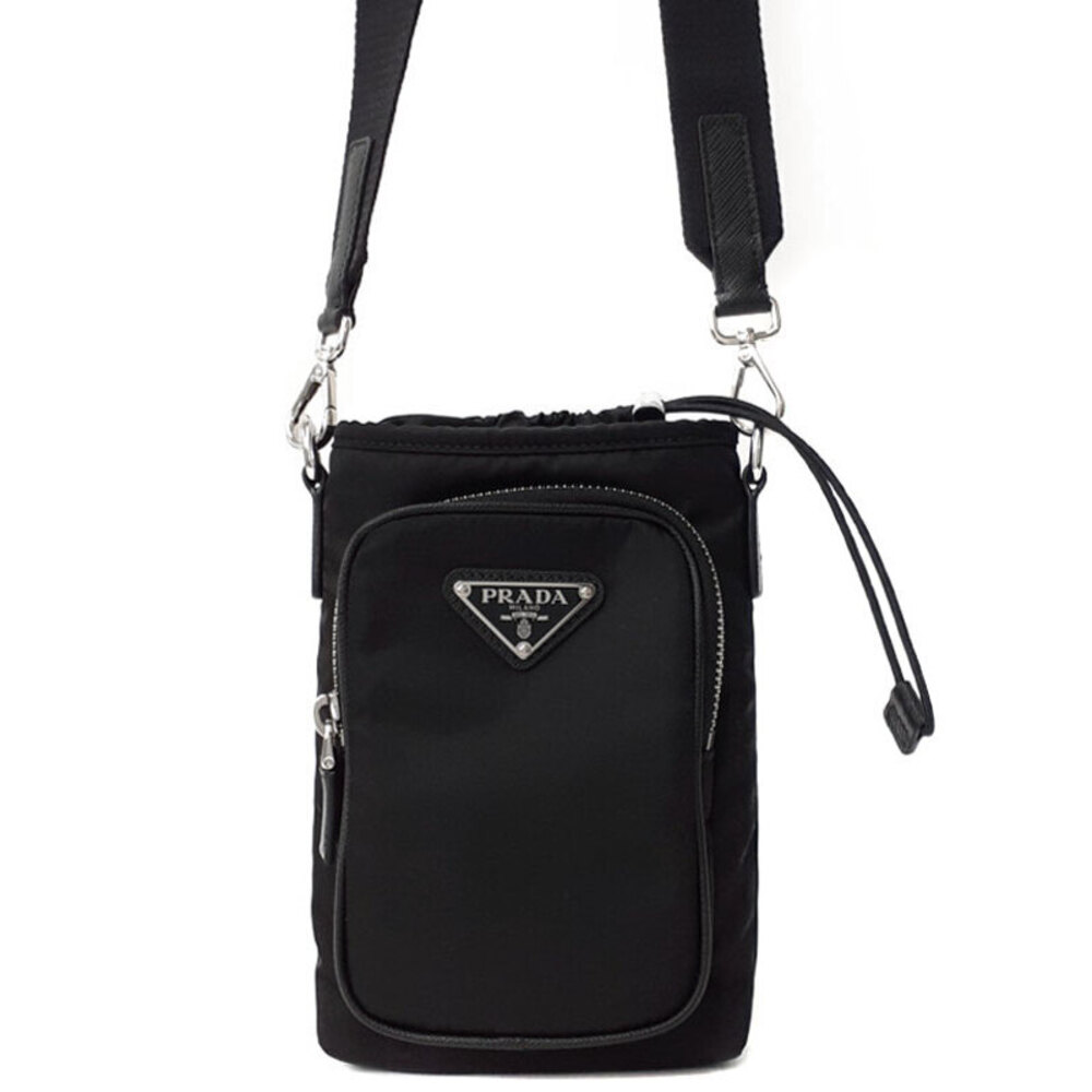 Prada Shoulder Crossbody Smartphone Bag Black Re Bag - Picture 2 of 9